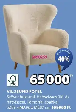 JYSK Vildsund fotel ajánlat