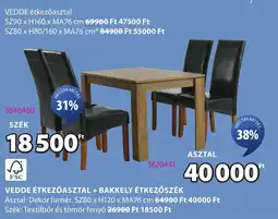 JYSK Bakkely étkezőszék ajánlat