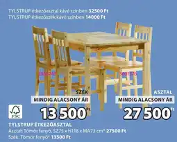 JYSK Tylstrup szék ajánlat