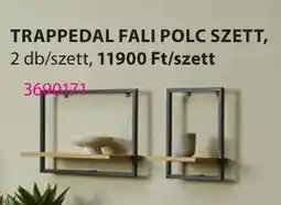 JYSK Trappedal fali polc szett ajánlat