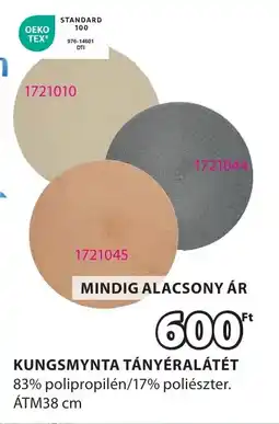 JYSK Kungsmynta tányéralátét ajánlat