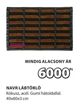JYSK Navr lábtörlő ajánlat