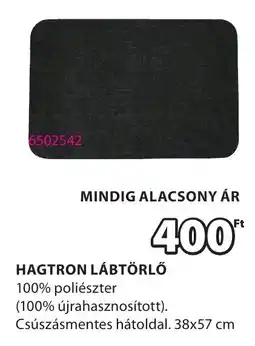 JYSK Hagtron lábtörlő ajánlat