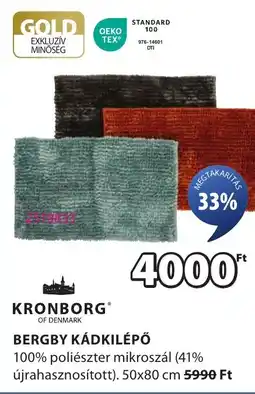 JYSK Kronborg Bergby kádkilépő ajánlat