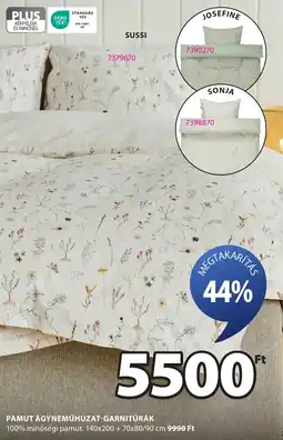 JYSK Pamut ágyneműhuzat-garnitúrák ajánlat