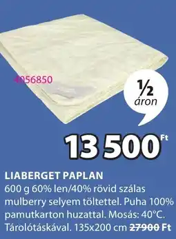 JYSK Liaberget paplan ajánlat