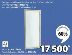 JYSK Nordborg tükör ajánlat