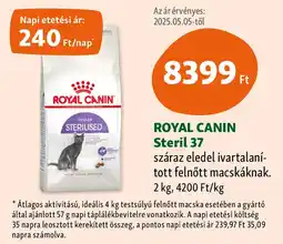 Fressnapf ROYAL CANIN Steril 37 ajánlat