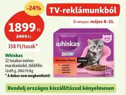 Fressnapf Whiskas ajánlat