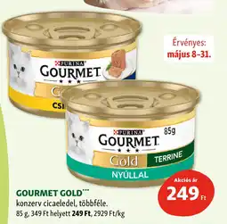 Fressnapf Gourmet Gold konzerv cicaeledel ajánlat