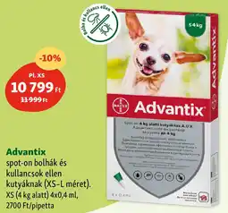 Fressnapf Advantix ajánlat