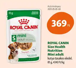 Fressnapf ROYAL CANIN Size Health Nutrition Mini adult ajánlat