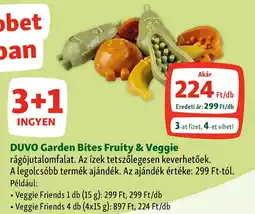 Fressnapf DUVO Garden Bites Fruity & Veggie ajánlat