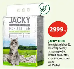 Fressnapf JACKY TOFU biológiailag lebomló ajánlat