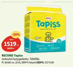 Fressnapf Record tapiss ajánlat