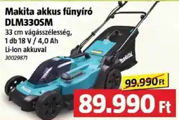 Bauhaus Makita akkus fűnyíró DLM330SM ajánlat