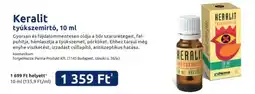 Benu Gyógyszertárak Keralit tyúkszemirtó ajánlat