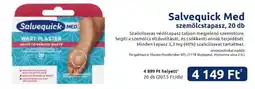Benu Gyógyszertárak Salvequick Med szemölcstapasz ajánlat