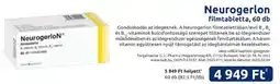 Benu Gyógyszertárak Neurogerlon filmtabletta ajánlat