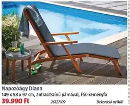 Bauhaus Napozóágy Diana ajánlat
