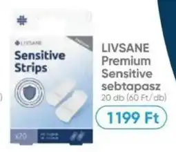 Benu Gyógyszertárak LIVSANE Premium Sensitive sebtapasz ajánlat