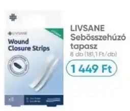 Benu Gyógyszertárak LIVSANE Sebösszehúzó tapasz ajánlat