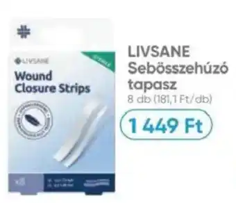 Benu Gyógyszertárak LIVSANE Sebösszehúzó tapasz ajánlat