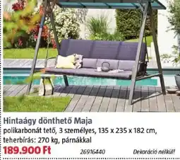 Bauhaus Hintaágy dönthető Maja ajánlat