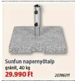 Bauhaus Sunfun napernyőtalp ajánlat