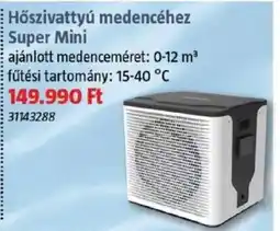 Bauhaus Hőszivattyú medencéhez Super Mini ajánlat