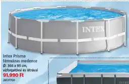 Bauhaus Intex Prisma fémvázas medence ajánlat
