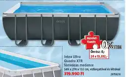 Bauhaus Intex ultra quadra xtr fémvázas medence ajánlat