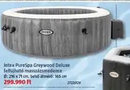 Bauhaus Intex PureSpa Greywood Deluxe felfújható masszázsmedence ajánlat
