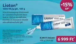 Benu Gyógyszertárak Lioton gél ajánlat