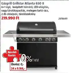 Bauhaus Gázgrill Grillstar Atlanta 650 II ajánlat