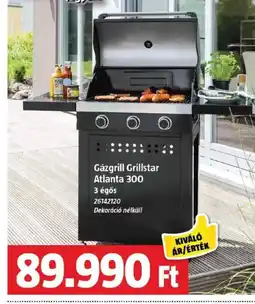 Bauhaus Gázgrill Grillstar Atlanta 300 ajánlat