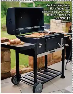 Bauhaus Grillkocsi Kingstone Black Angus XXL ajánlat