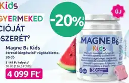 Benu Gyógyszertárak Magne B6 Kids étrend-kiegészítő rágótabletta ajánlat