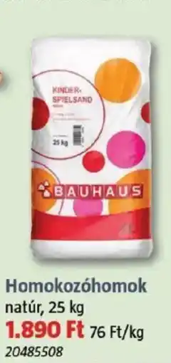 Bauhaus Homokozóhomok ajánlat