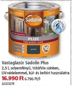 Bauhaus Vastaglazúr Sadolin Plus ajánlat