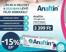 Benu Gyógyszertárak Anaftin ajánlat