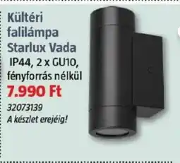 Bauhaus Kültéri falilámpa Starlux Vada ajánlat