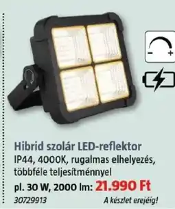 Bauhaus Hibrid szolár LED-reflektor ajánlat