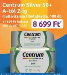 Benu Gyógyszertárak Centrum Silver 50+ A-tól Z-ig ajánlat