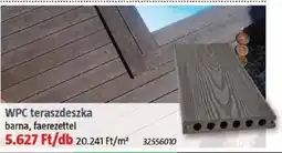 Bauhaus WPC teraszdeszka ajánlat