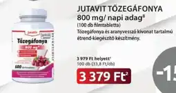 Benu Gyógyszertárak JUTAVIT TŐZEGÁFONYA ajánlat
