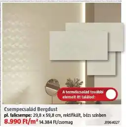 Bauhaus Csempecsalád Bergdust ajánlat
