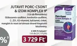 Benu Gyógyszertárak JUTAVIT PORC-CSONT & IZOM KOMPLEX 9 ajánlat