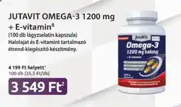 Benu Gyógyszertárak JUTAVIT OMEGA-3 + E-vitamin ajánlat