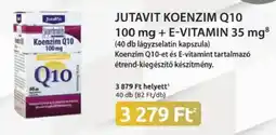 Benu Gyógyszertárak JUTAVIT KOENZIM Q10 + E-VITAMIN ajánlat